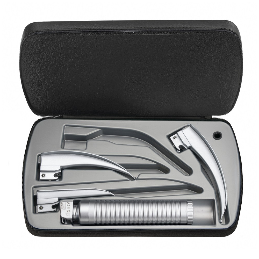 HEINE Classic+ F.O. EasyClean LED laryngoscope set HEINE Classic+ F.O. EasyClean LED laryngoscope set