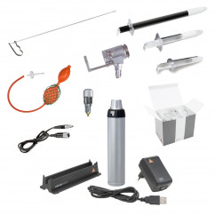 HEINE proctological set for extended rectal examinations