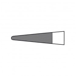 Aesculap DUROGRIP needle holder, Converse, 13 cm