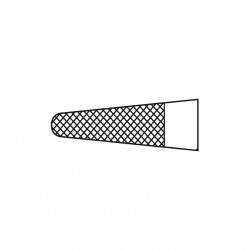 Aesculap BAUMGARTNER DUROGRIP needle holder TC, 145 mm