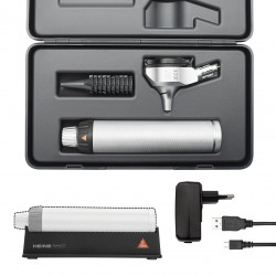 HEINE BETA 200 LED otoscope Set with rechargeable handle in case