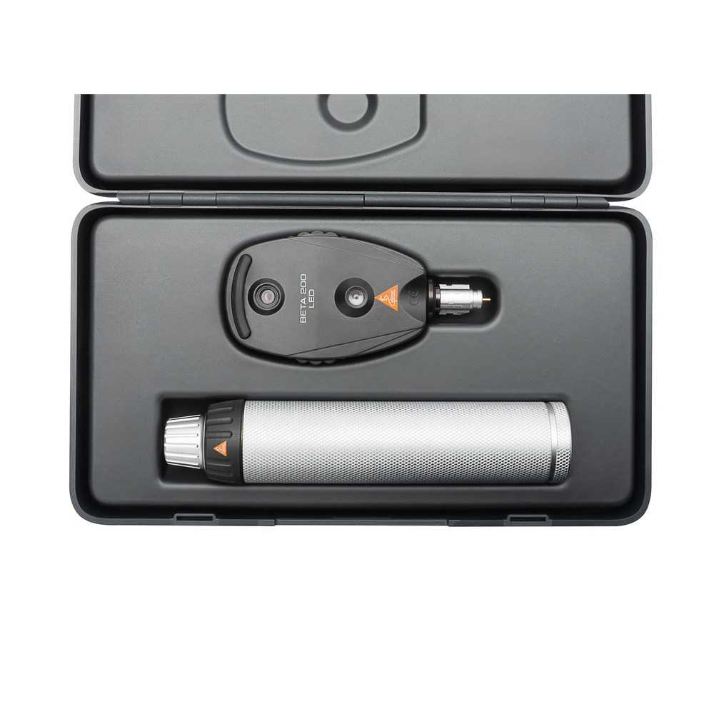 HEINE BETA 200 LED Ophthalmoscope Set with battery handle