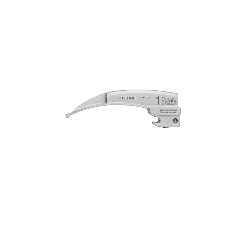 HEINE Classic+ Macintosh F.O. laryngoscope blade Mac 1