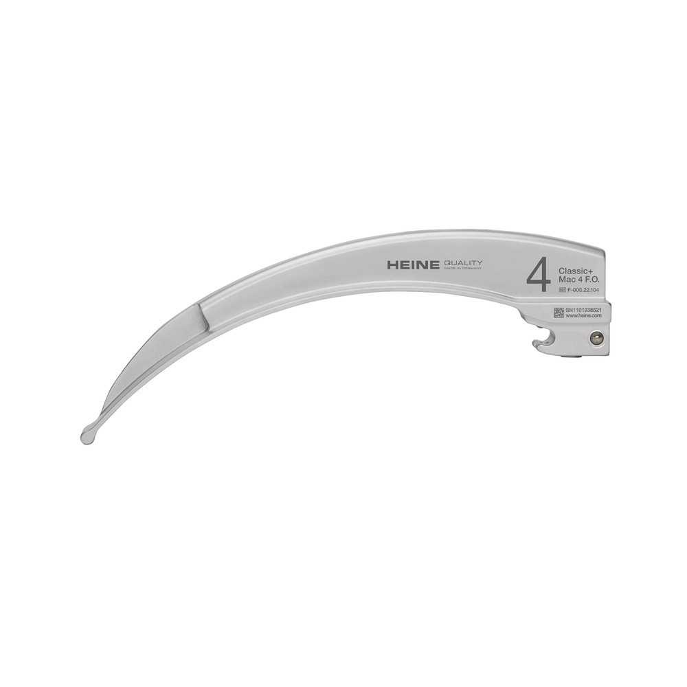 HEINE Classic+ Macintosh F.O. laryngoscope blade Mac 4
