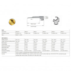HEINE Classic+ F.O. laryngoscope blades Miller