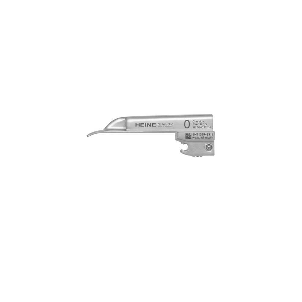 HEINE Classic+ F.O. laryngoscope blade Paed 0
