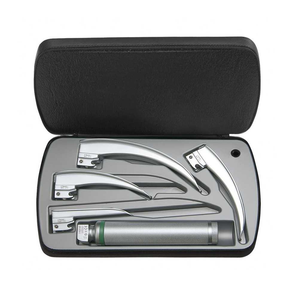 HEINE Classic+ F.O. LED laryngoscope set 4