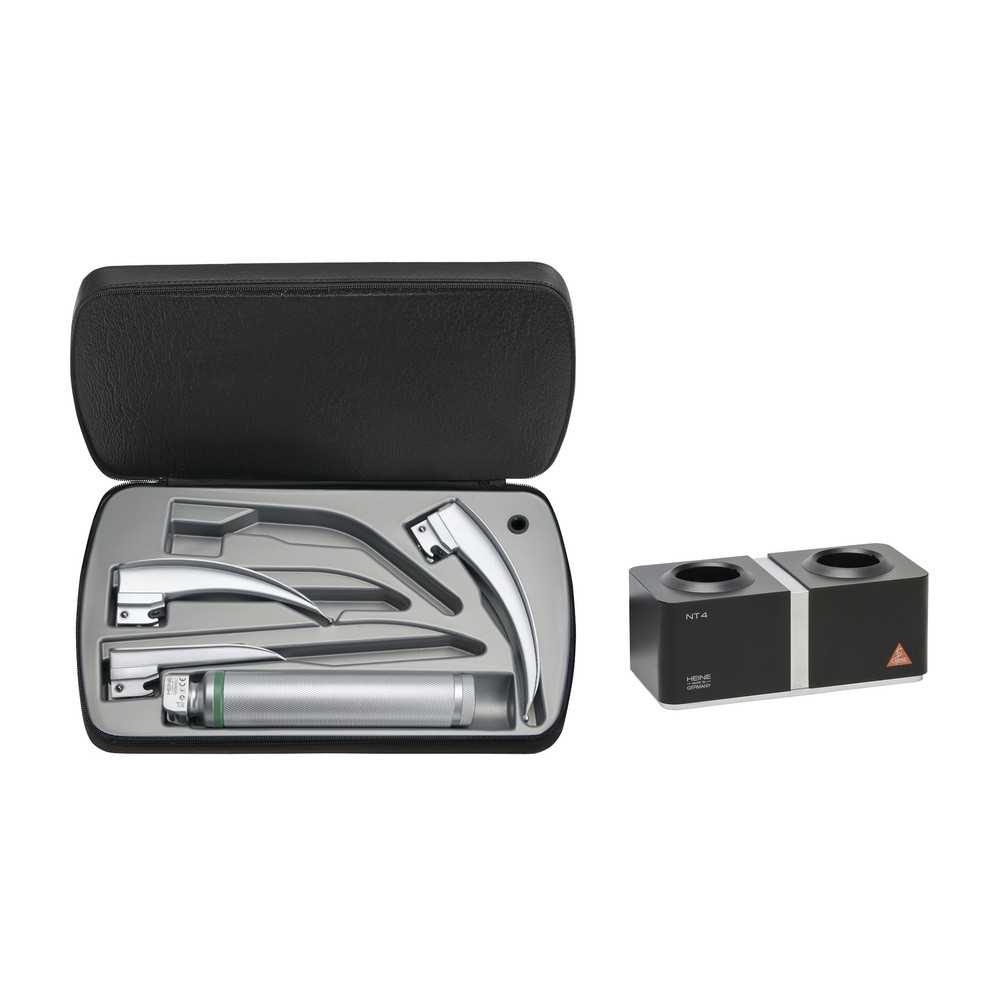 HEINE Classic+ F.O.4 LED NT laryngoscope set 3