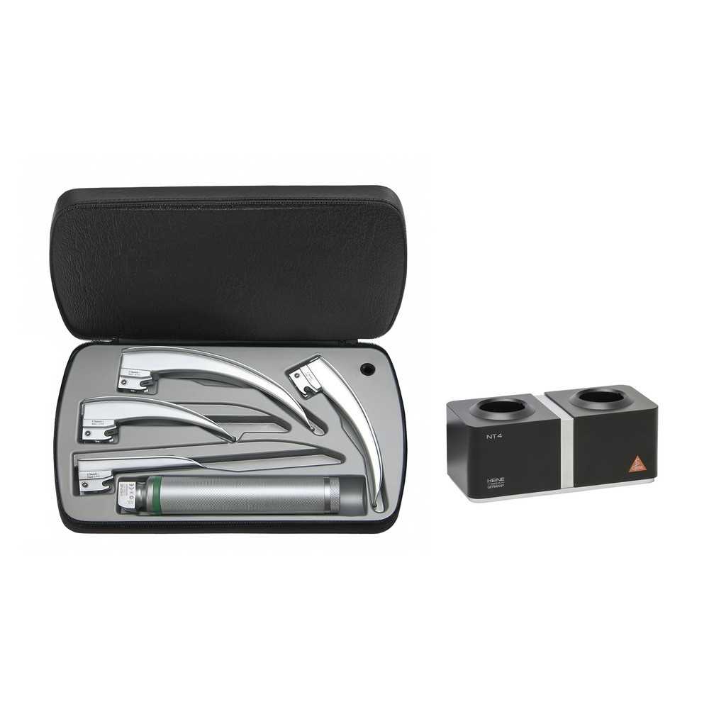 HEINE Classic+ F.O.4 LED NT laryngoscope set 4
