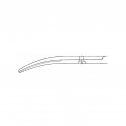 Aesculap METZENBAUM Dissecting Scissors, curved, 145 mm