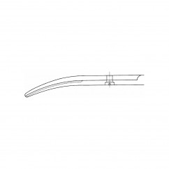 Aesculap METZENBAUM Dissecting Scissors, curved, 145 mm