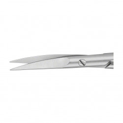 Aesculap Iris Scissors, curved, sharp/sharp, 115 mm