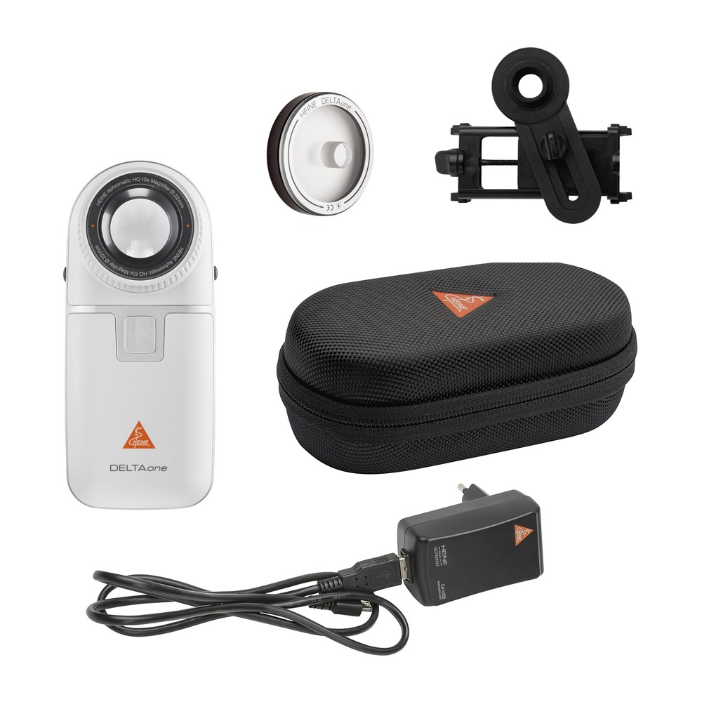 HEINE DELTAone Dermatoscope white Edition Set HEINE DELTAone Dermatoscope white Edition Set