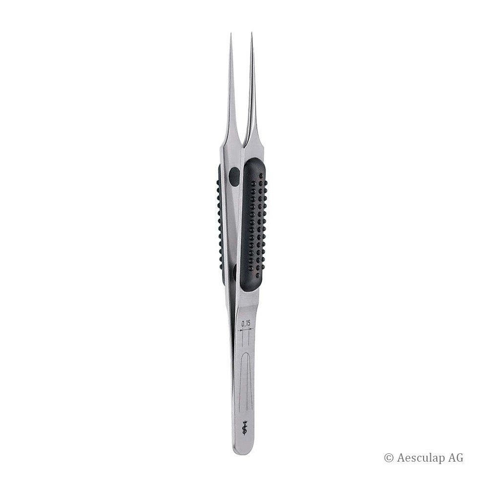 Aesculap Müller micro-tweezers, straight, 11cm, pointed 0.2 mm Aesculap Müller micro-tweezers, straight, 11cm, pointed 0.2 mm