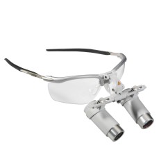 HEINE HRP 6x binocular loupes on S-FRAME