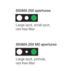 HEINE SIGMA 250 M2 appertures