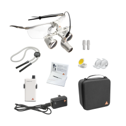 HEINE LoupeLight2 LED headlight Set with loupes HR 2.5x/340