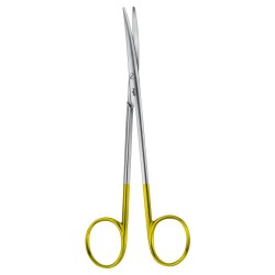 Aesculap Durotip dissecting scissors Baby-Metzenbaum, curved, 14.5 cm