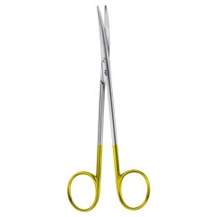 Aesculap Durotip dissecting scissors Baby-Metzenbaum, curved, 14.5 cm