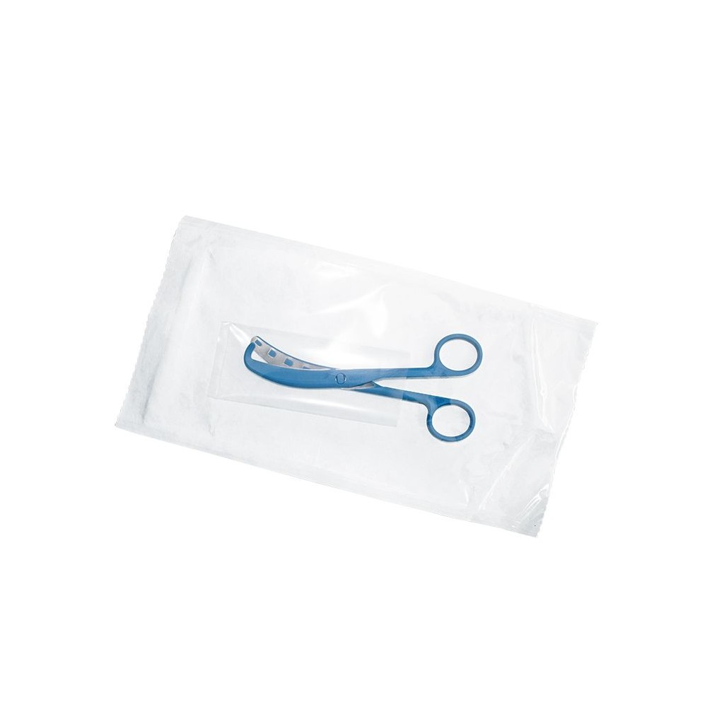 Aesculap SUSI umbilical cord scissors 16 cm, blue single use