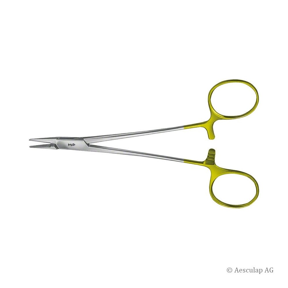 Aesculap DUROGRIP needle holder TC, Crile-Wood (BABY) 15 cm Aesculap DUROGRIP needle holder TC, Crile-Wood (BABY) 15 cm