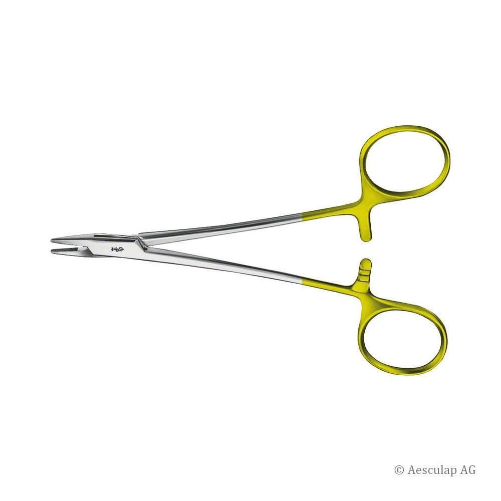 Aesculap BAUMGARTNER DUROGRIP needle holder TC, 145 mm Aesculap BAUMGARTNER DUROGRIP needle holder TC, 145 mm
