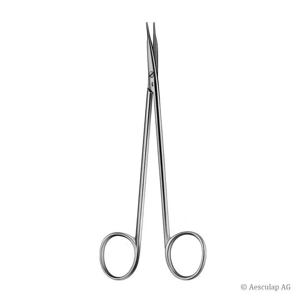 Aesculap Jameson dissecting scissors, fine, curved 15.0 cm Aesculap Jameson dissecting scissors, fine, curved 15.0 cm