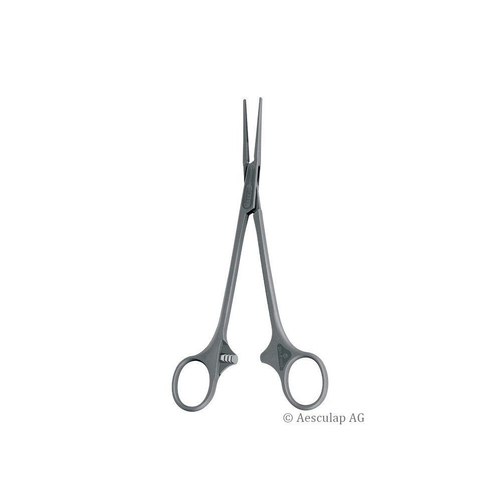 Aesculap SUSI Haemostatic Forceps Birkett, straight, 18.5 cm, single use