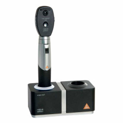 HEINE mini 3000 LED ophthalmoscope with table charger