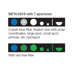 HEINE BETA 200S LED Ophthalmoscope Apertures