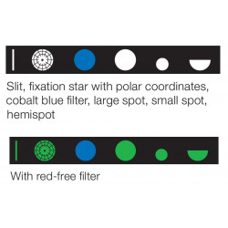 HEINE BETA 200 LED Ophthalmoscope apertures
