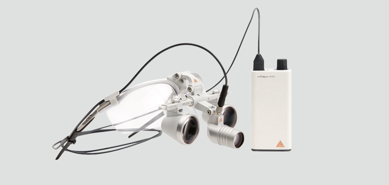 HEINE mPack mini with LoupeLight